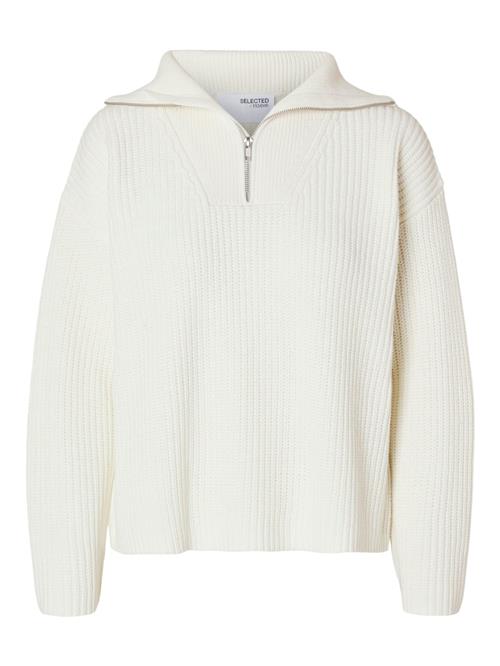 SELECTED FEMME Pullover 'SLFBloomie'  hvid