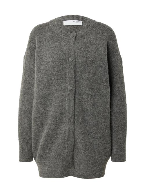 SELECTED FEMME Cardigan 'SLFSIA'  grå-meleret