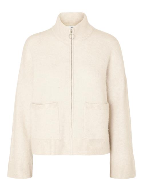 Se SELECTED FEMME Cardigan 'SLFSIA RAS'  beige ved About You