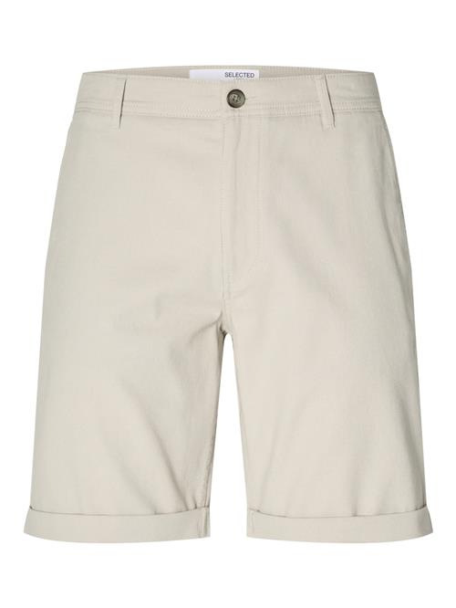 SELECTED HOMME Lærredsbukser 'Luton'  lysebeige