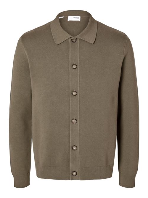 Se SELECTED HOMME Cardigan 'SLHMattis'  sepia ved About You