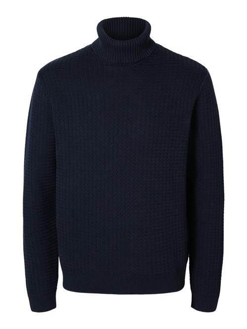 SELECTED HOMME Pullover 'SLHZIG'  natblå