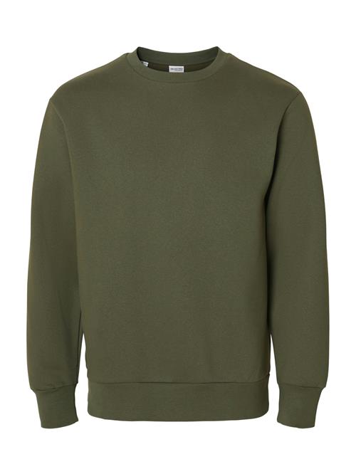 SELECTED HOMME Sweatshirt 'SLHDAN'  oliven