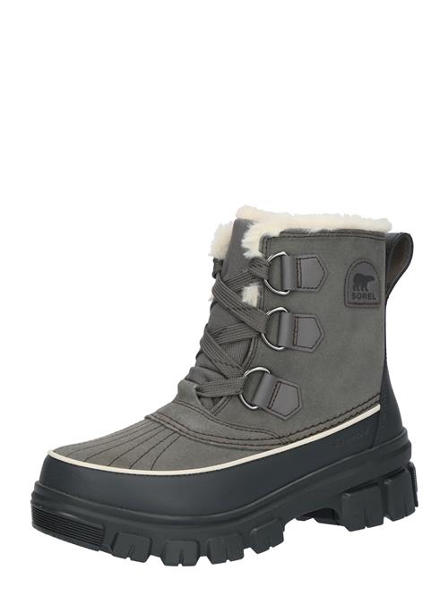 SOREL Snowboots 'TORINO'  mudderfarvet / sort