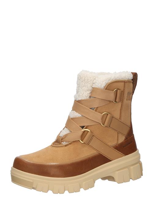 SOREL Boots 'TORINO V RESORT'  brun / cognac / uldhvid