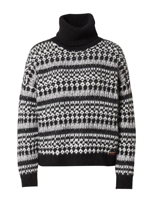 Se Superdry Pullover  lysegrå / sort / hvid ved About You