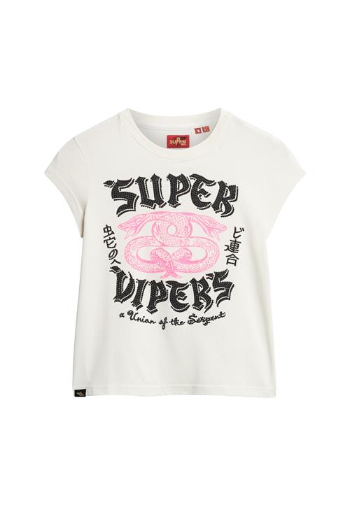 Se Superdry Shirts  ecru / lys pink / sort ved About You