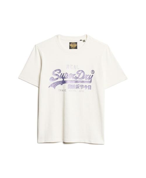 Superdry Funktionsbluse  lysebeige / lavendel