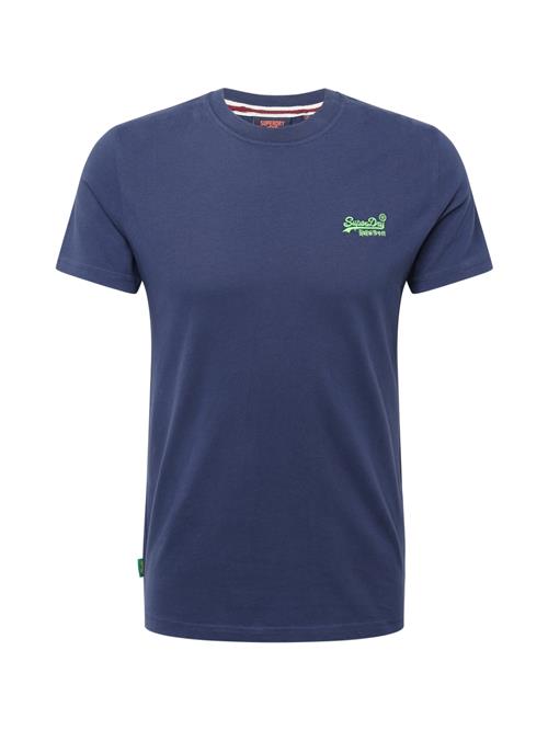 Superdry Bluser & t-shirts 'Essential'  safir / lysegrøn