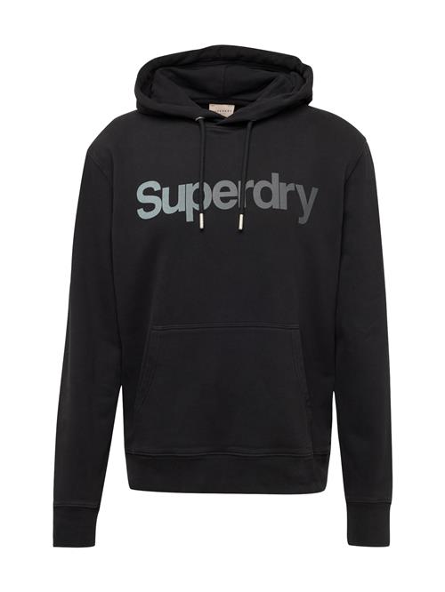 Superdry Sweatshirt  mørkegrå / sort