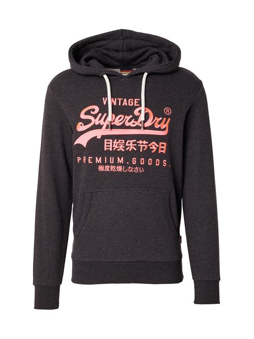 Se Superdry Sweatshirt  rød / sort / hvid ved About You