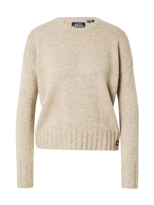 Superdry Pullover 'ESSENTIAL'  beige-meleret