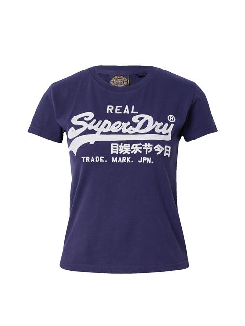 Se Superdry Shirts  navy / hvid ved About You