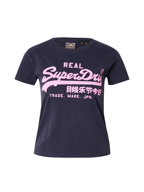 Superdry Shirts  navy / neonlilla