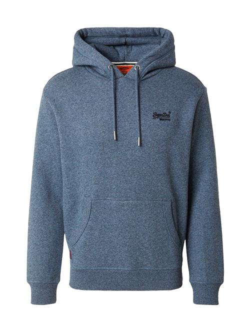 Se Superdry Sweatshirt 'ESSENTIAL'  blå-meleret / sort ved About You