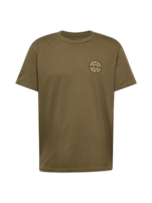 Se Brixton Bluser & t-shirts 'CREST II'  beige / oliven / sort ved About You