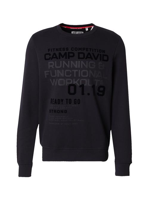 Se CAMP DAVID Sweatshirt  sort ved About You