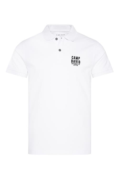 CAMP DAVID Bluser & t-shirts 'Soul'  sort / hvid