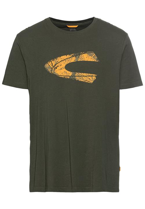 CAMEL ACTIVE Bluser & t-shirts  mørkegul / khaki / oliven