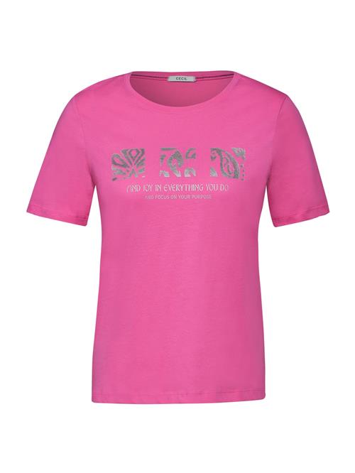 Se CECIL Shirts  pink / sølv ved About You