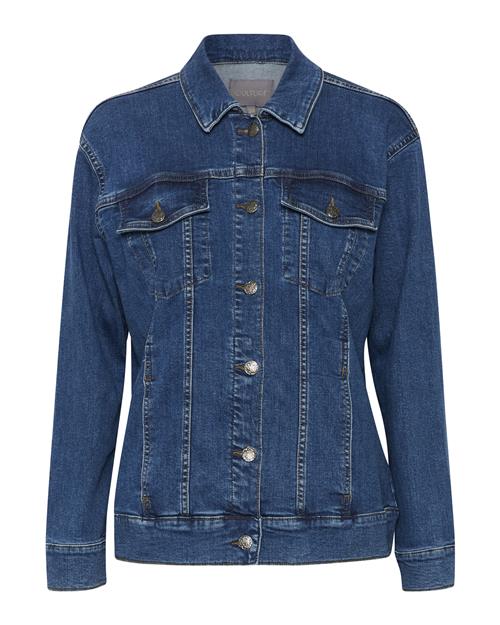 CULTURE Overgangsjakke 'Ami'  blue denim