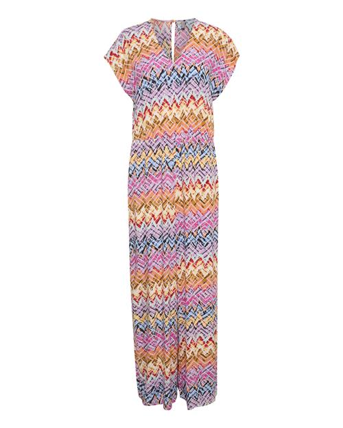 Se CULTURE Jumpsuit 'Kendall'  lyseblå / gul / lilla / orange ved About You