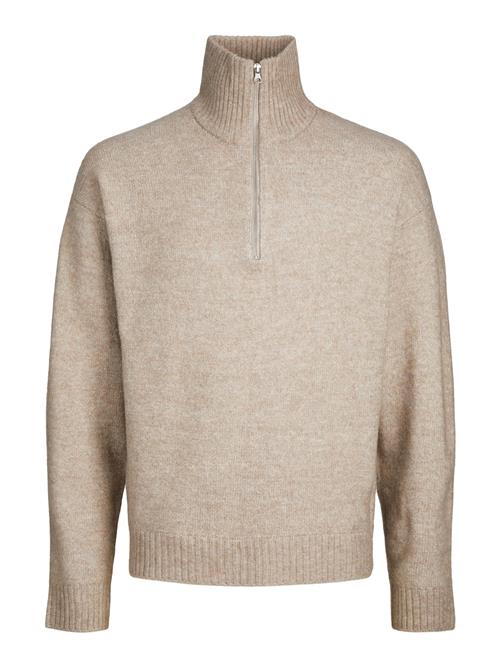 JACK & JONES Pullover 'Ollie'  beige-meleret