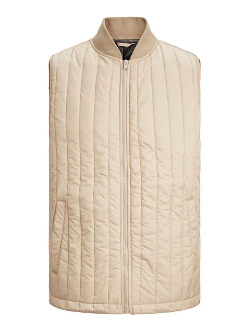 JACK & JONES Vest 'JJECity'  beige