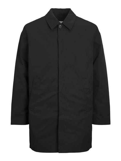 JACK & JONES Overgangsfrakke 'Crease'  sort