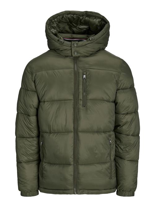 JACK & JONES Overgangsjakke 'EDDIE'  khaki