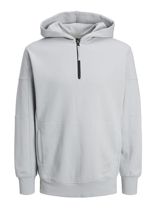 JACK & JONES Sweatshirt  grå / hvid