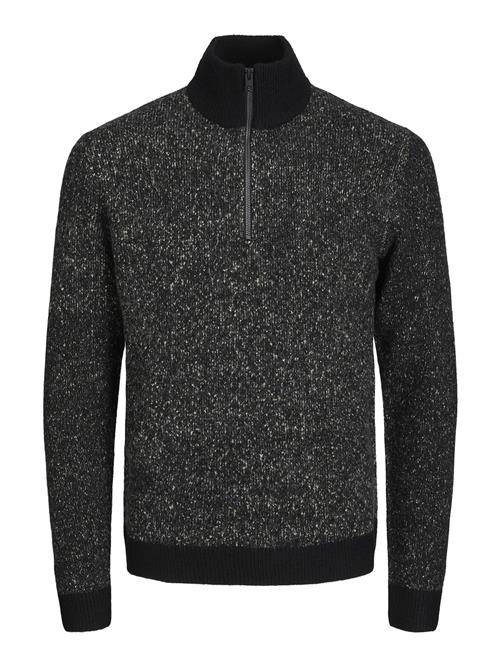 JACK & JONES Pullover 'JCOSpace'  sort / sort-meleret