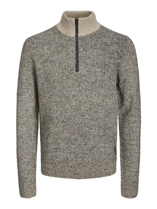 JACK & JONES Pullover 'Space'  beige-meleret