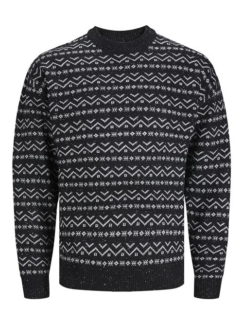 Se JACK & JONES Pullover  sort / hvid ved About You