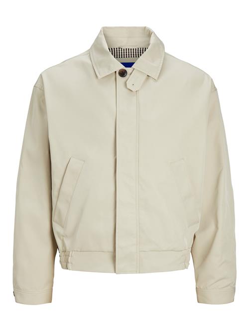 JACK & JONES Overgangsjakke 'Santorini Harrington'  lysebeige