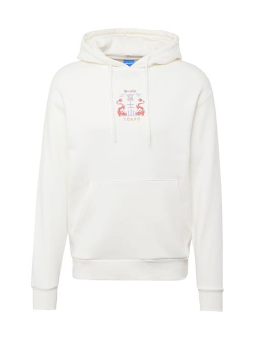 JACK & JONES Sweatshirt 'BRADLEY'  creme / lyseblå / gul / rød