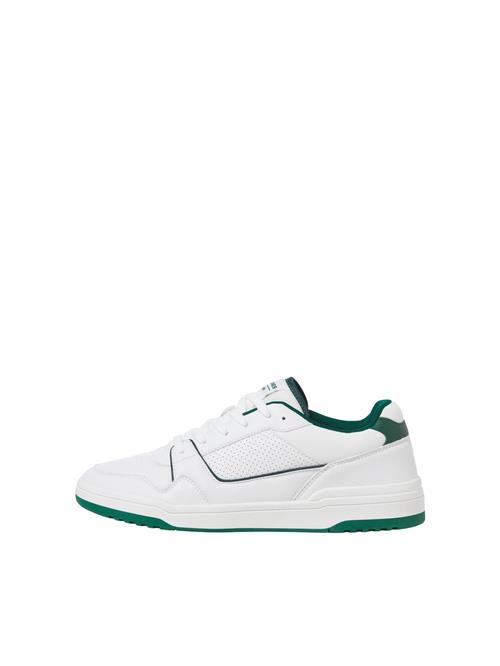 JACK & JONES Sneaker low 'London'  grøn / hvid