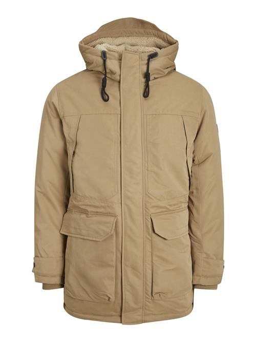 JACK & JONES Vinterparka 'Clip'  lysebrun