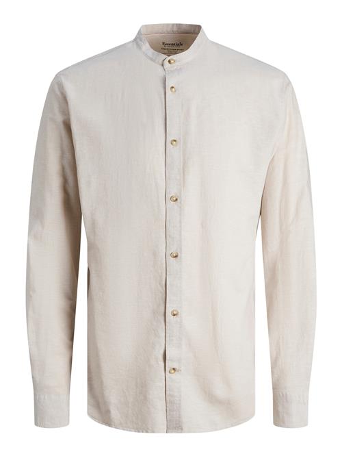 JACK & JONES Skjorte 'JJSummer Band'  lysebeige