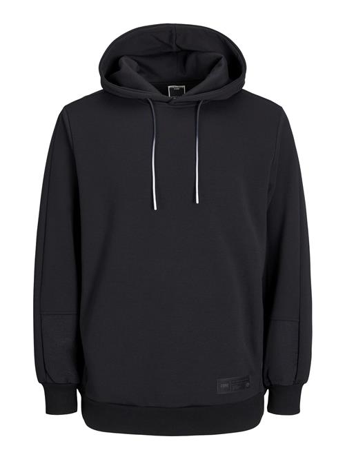 JACK & JONES Sweatshirt  sort / hvid