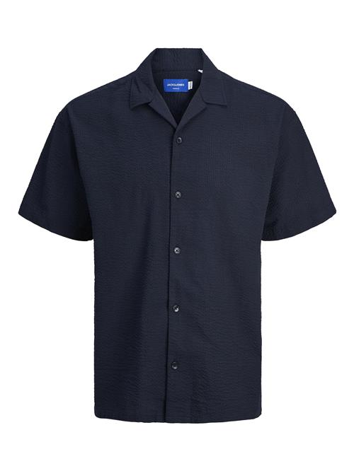 JACK & JONES Skjorte 'JOREaster Palma'  marin