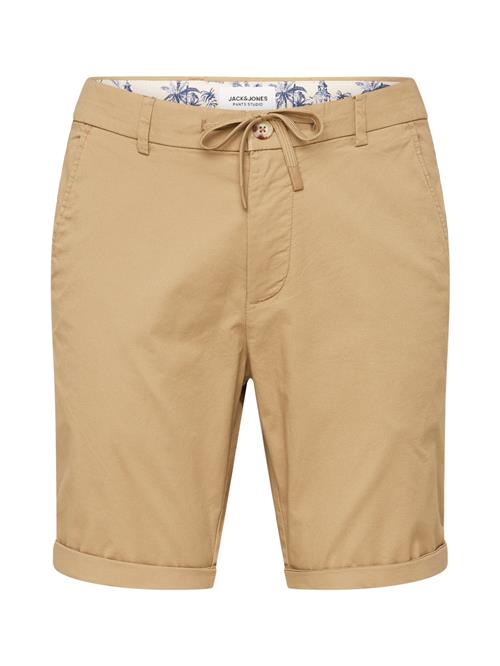 JACK & JONES Lærredsbukser 'MARCO SUMMER'  sand