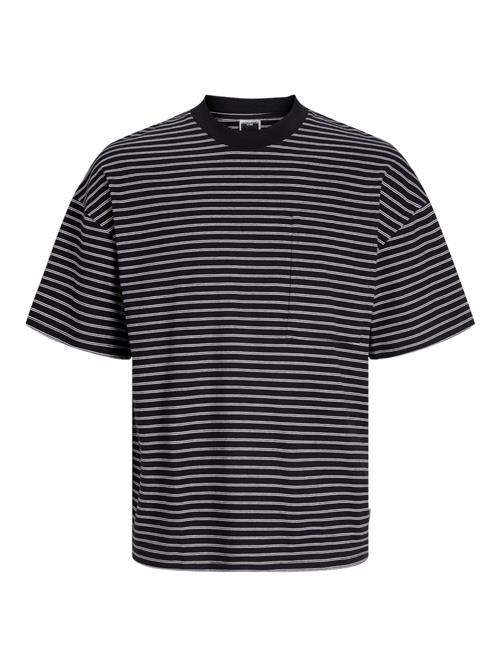 JACK & JONES Bluser & t-shirts 'JCOTanical'  sort / hvid