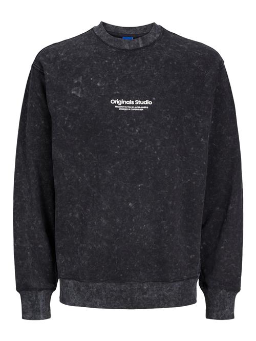 JACK & JONES Sweatshirt 'Vesterbro'  sort / hvid