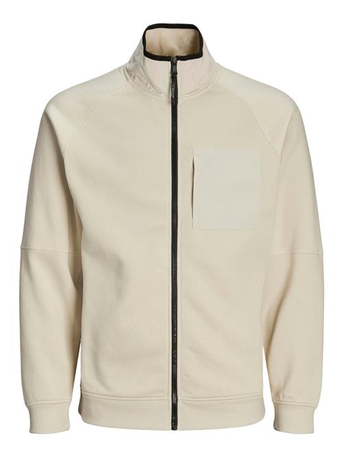 JACK & JONES Sweatjakke 'MATRIX'  beige