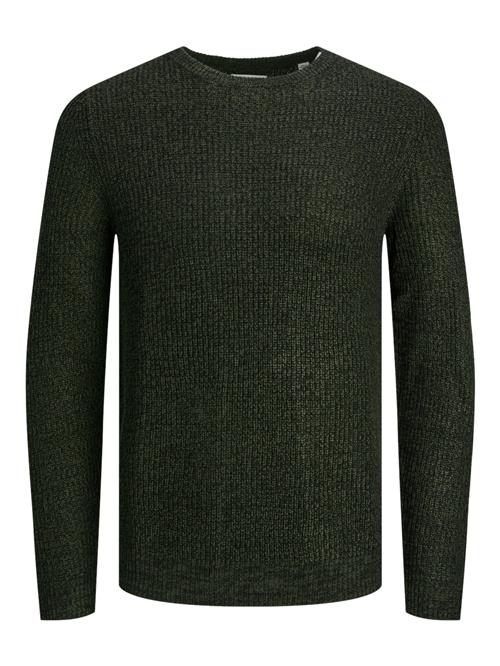 JACK & JONES Pullover 'JJELEWIS'  grøn-meleret