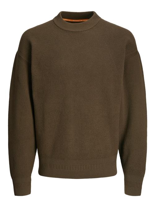 JACK & JONES Pullover 'OUTDOOR'  mørkebrun