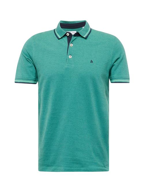 JACK & JONES Bluser & t-shirts 'JJEPaulos'  navy / jade / hvid