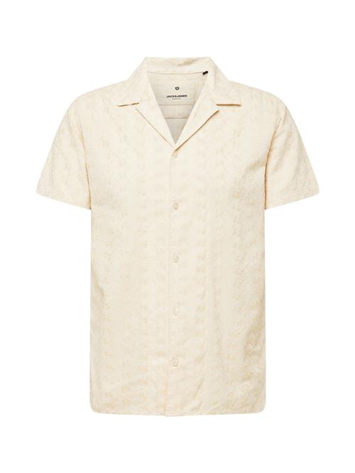 JACK & JONES Skjorte 'JPRBLUEDAN'  beige