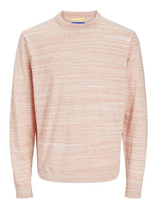 Se JACK & JONES Pullover  orange / hvid ved About You